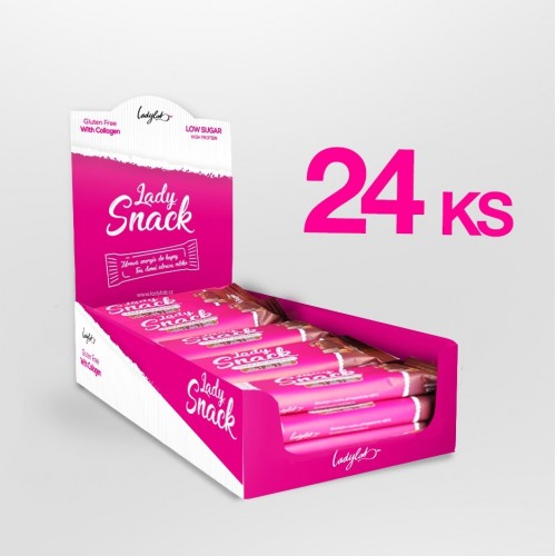 Karton Lady SNACK – Čokoláda s karamelem (24 ks)