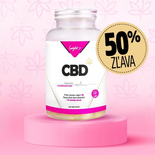 Mega AKCE: CBD 50 % sleva