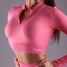 Crop top - Tyrkysový