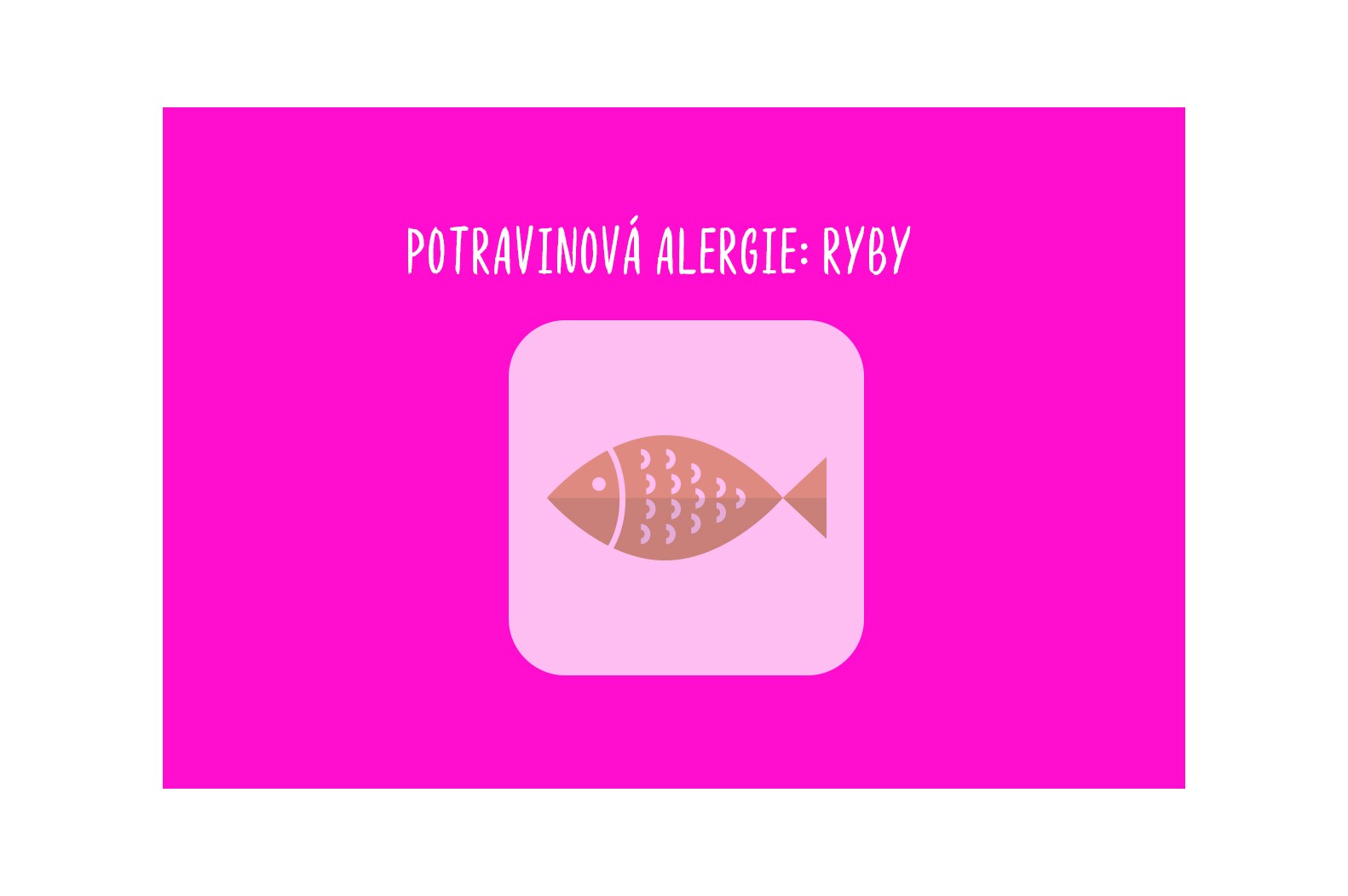 BIG 8 FOOD – ALERGIE NA RYBY 