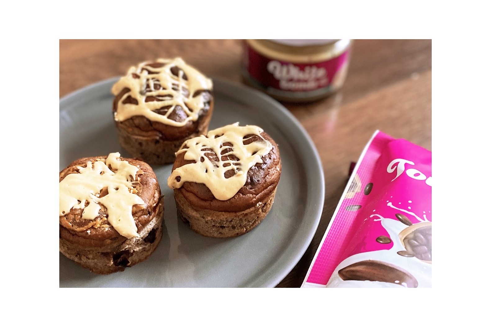 Proteinové čokoládové muffiny